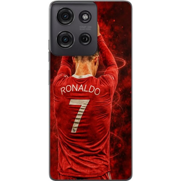 Motorola Moto G75 Läpinäkyvä kuori Ronaldo