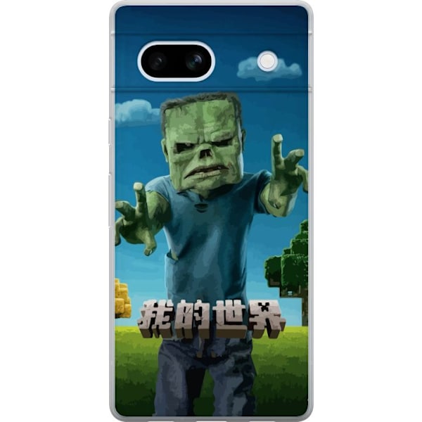 Google Pixel 7a Gennemsigtig cover A Minecraft Movie