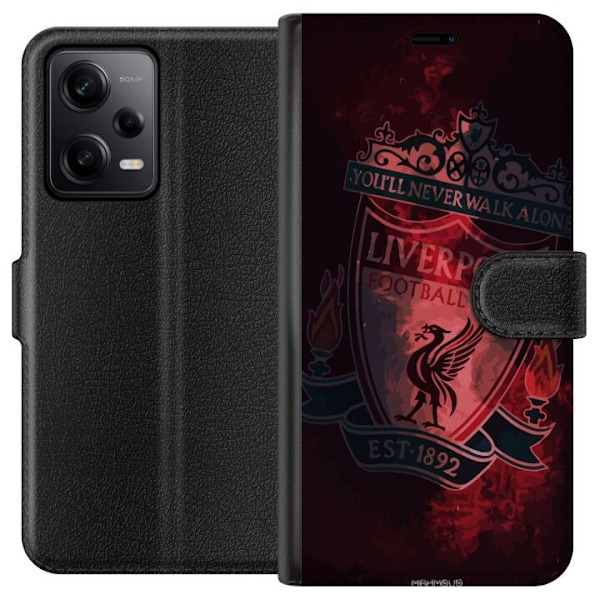 Xiaomi Redmi Note 12 Pro Lompakkokotelo Liverpool