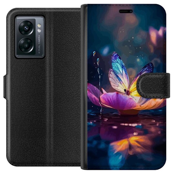 OnePlus Nord N300 Lommeboketui Butterfly