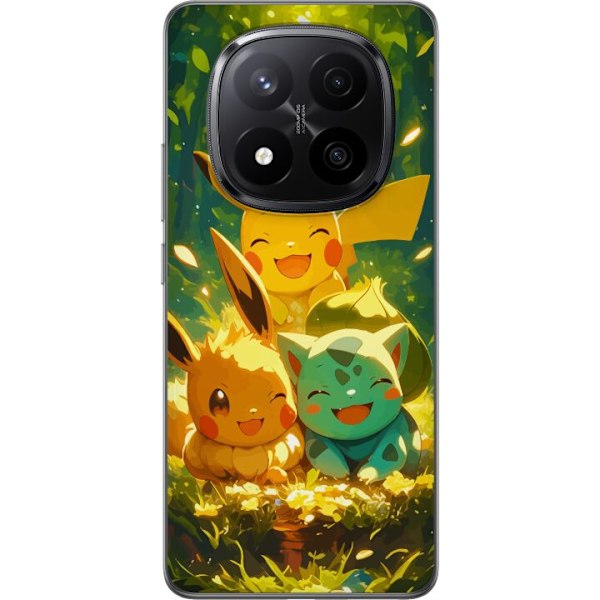 Xiaomi Redmi Note 14 Pro+ Genomskinligt Skal Pixelmonster spelstil – färgstark design för retroälskande gamers