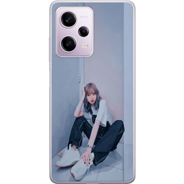 Xiaomi Redmi Note 12 Pro Genomskinligt Skal Lisa from Blackpink – K-pop Style Icon