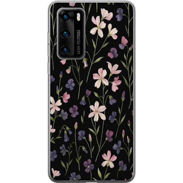 Huawei P40 Läpinäkyvä kuori Hedelmä Rave