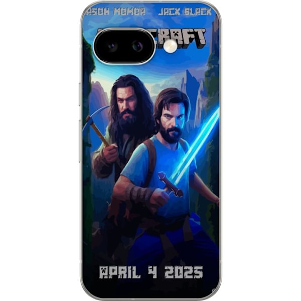 Google Pixel 9a Genomskinligt Skal A Minecraft Movie