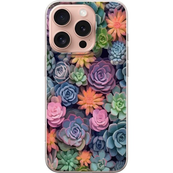 Apple iPhone 16 Pro Gennemsigtig cover Planter