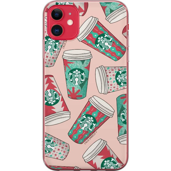 Kompatibelt Mobildeksel til Apple iPhone 11 Starbucks
