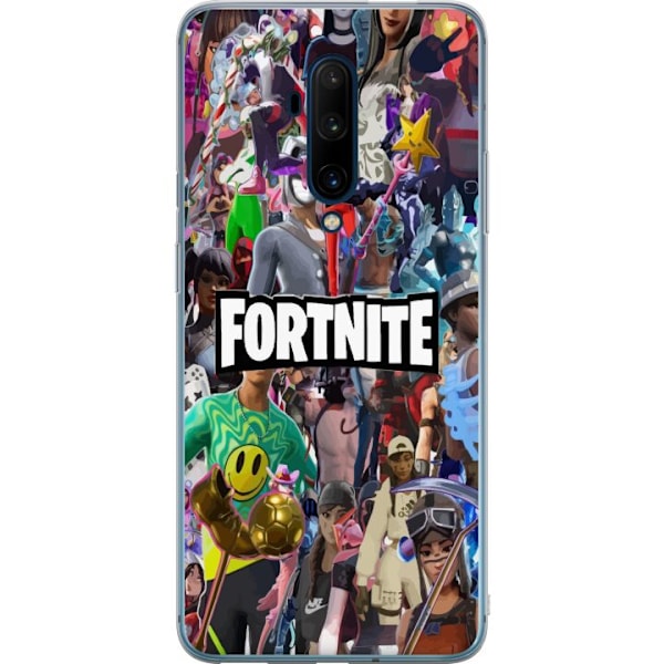 OnePlus 7T Pro Läpinäkyvä kuori Fortnite