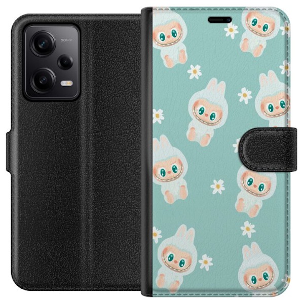 Xiaomi Redmi Note 12 Pro Plånboksfodral Labubu Candy Vibes