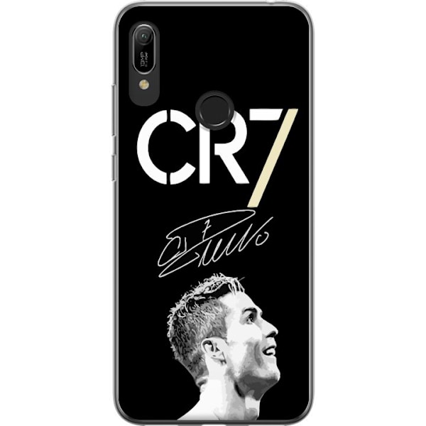 Huawei Y6 (2019) Läpinäkyvä kuori CR7 Ronaldo