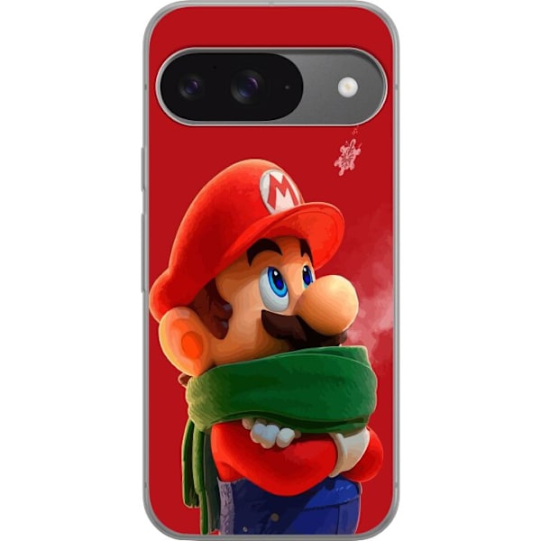 Google Pixel 9 Gjennomsiktig deksel Super Mario Bros