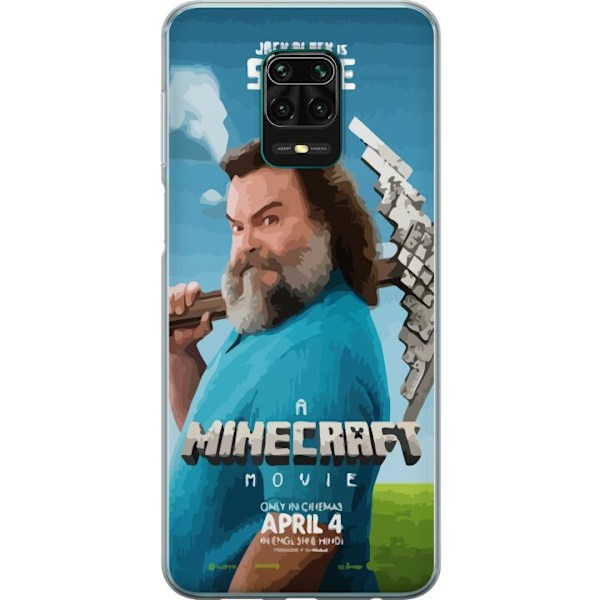 Xiaomi Redmi Note 9 Pro Genomskinligt Skal A Minecraft Movie