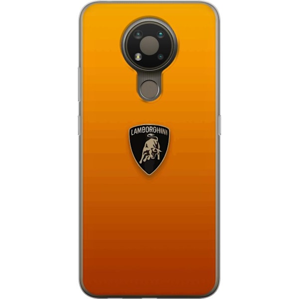 Nokia 3.4 Läpinäkyvä kuori Lamborghini