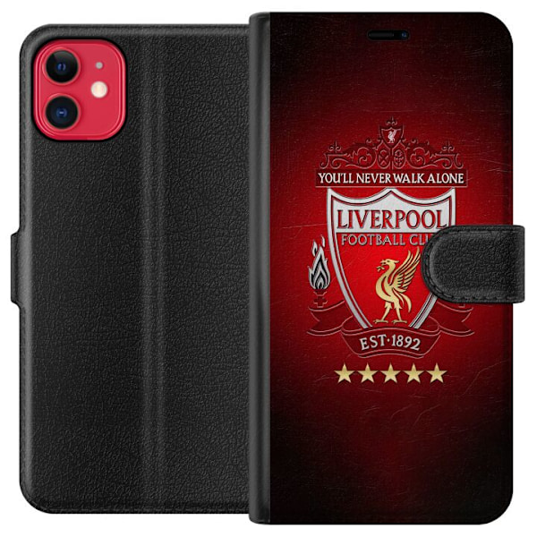 Apple iPhone 11 Lommeboketui YNWA Liverpool