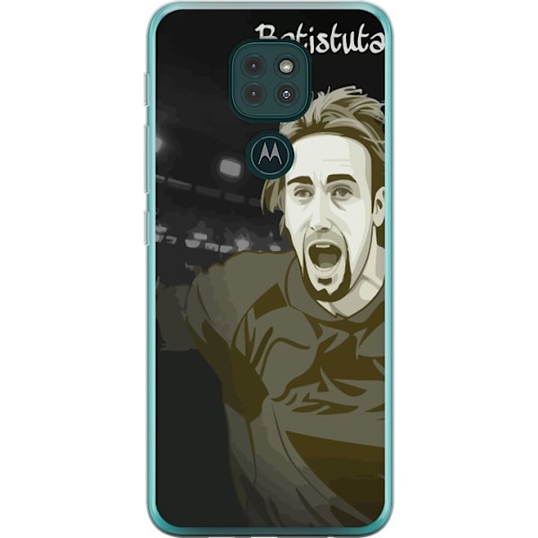 Motorola Moto G9 Play Gennemsigtig cover Gabriel Batistuta