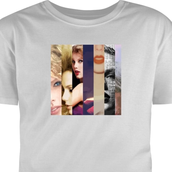 T-Shirt Taylor Swift harmaa XL