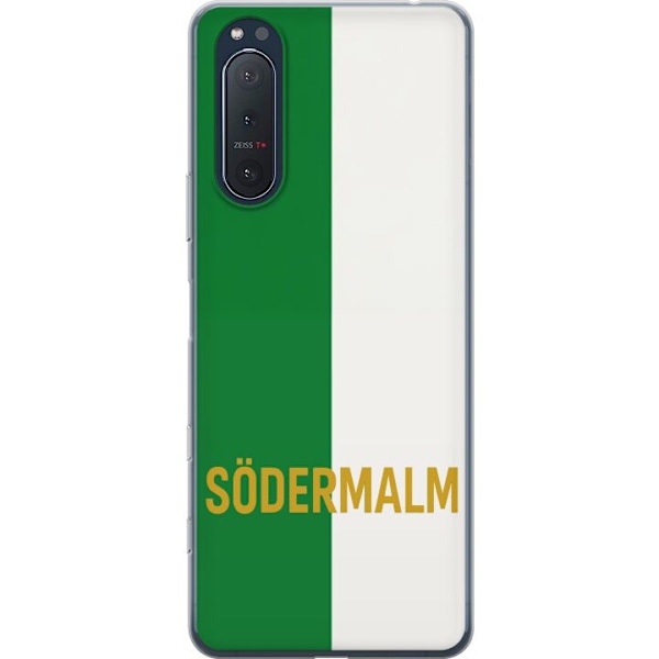 Sony Xperia 5 II Läpinäkyvä kuori Södermalm - jalkapallo