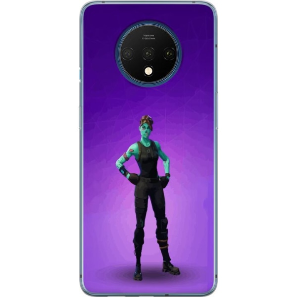 OnePlus 7T Läpinäkyvä kuori Fortnite - Ghoul Trooper