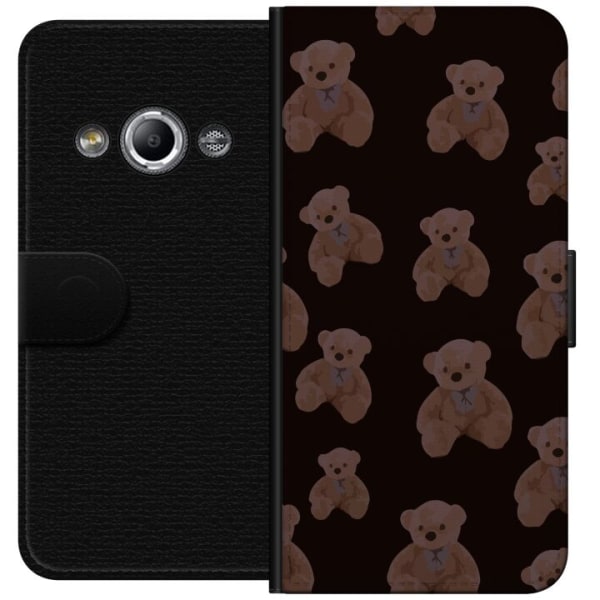 Samsung Galaxy Xcover 3 Lompakkokotelo Karhu useita karhuja