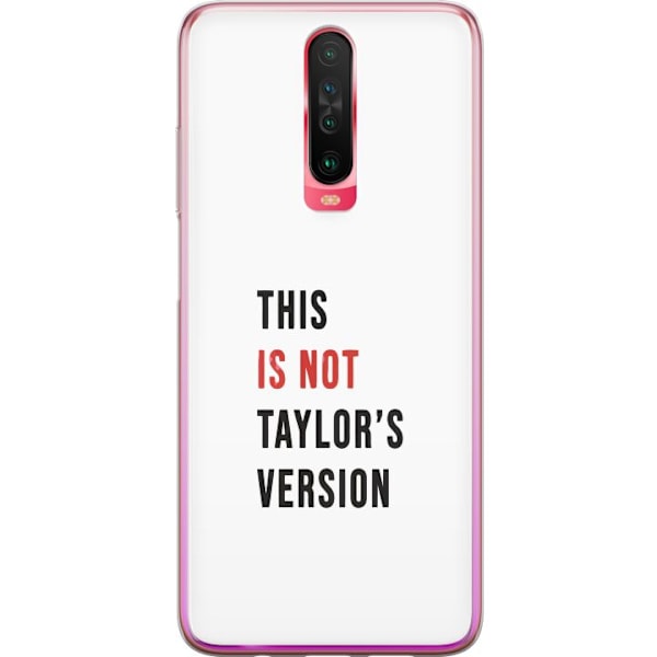 Xiaomi Redmi K30 Gennemsigtig cover Taylor