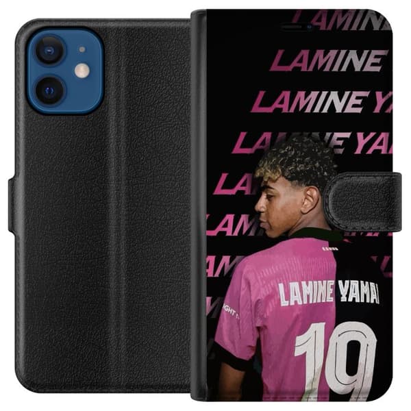Kompatibel Tegnebogsetui til Apple iPhone 12 Lamine Yamal