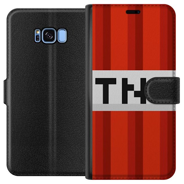 Samsung Galaxy S8 Plånboksfodral Minecraft TNT
