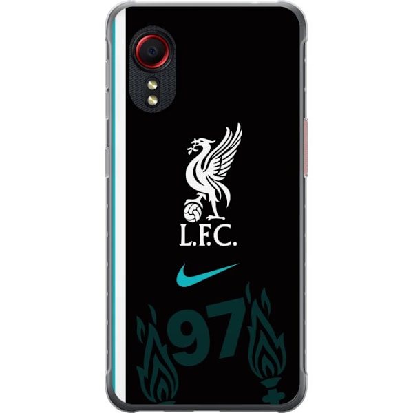 Samsung Galaxy Xcover 5 Genomskinligt Skal Liverpool FC