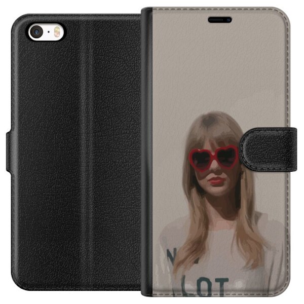 Apple iPhone SE (2016) Lompakkokotelo Taylor Swift