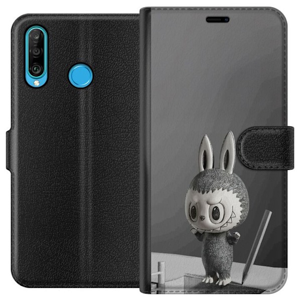 Huawei P30 lite Tegnebogsetui Pop Mart MEGA LABUBU LABUBU Sket