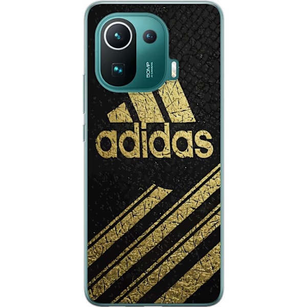 Xiaomi Mi 11 Pro Läpinäkyvä kuori Adidas