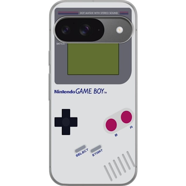 Google Pixel 9 Gennemsigtig cover Game Boy