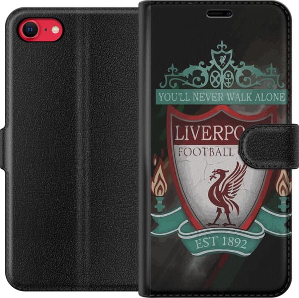 Kompatibel Tegnebogsetui til Apple iPhone 8 Liverpool L.F.C.