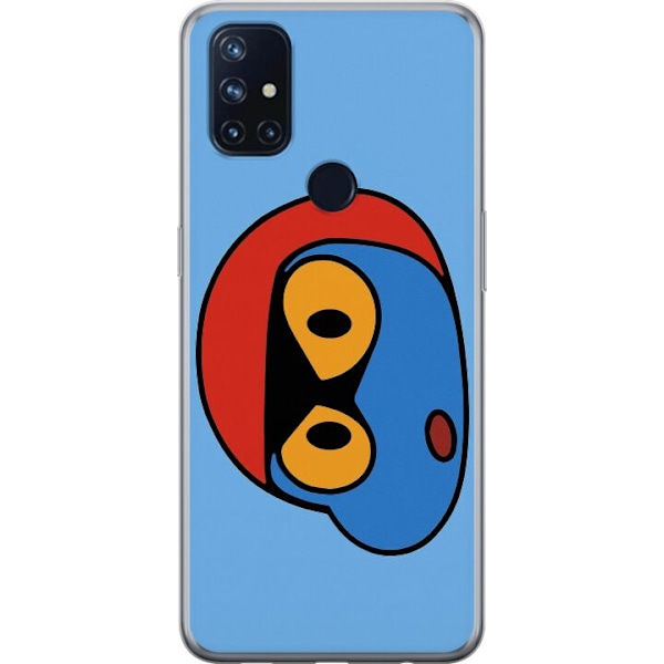 OnePlus Nord N10 5G Gjennomsiktig deksel Bold Bot Head