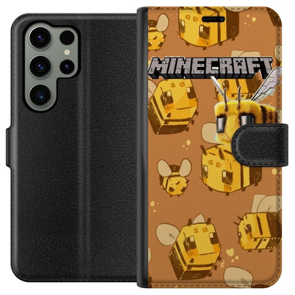 Samsung Galaxy S23 Ultra Tegnebogsetui Minecraft Bi