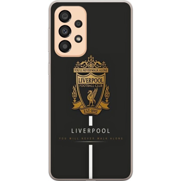 Samsung Galaxy A33 5G Gennemsigtig cover Liverpool L.F.C.