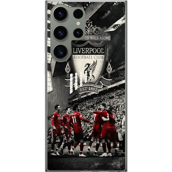 Samsung Galaxy S23 Ultra Läpinäkyvä kuori Liverpool
