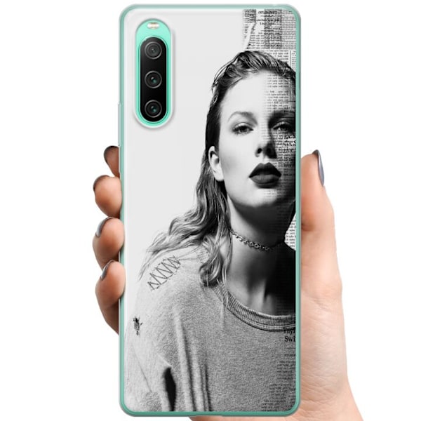 Sony Xperia 10 IV TPU Matkapuhelimen kuori Taylor Swift
