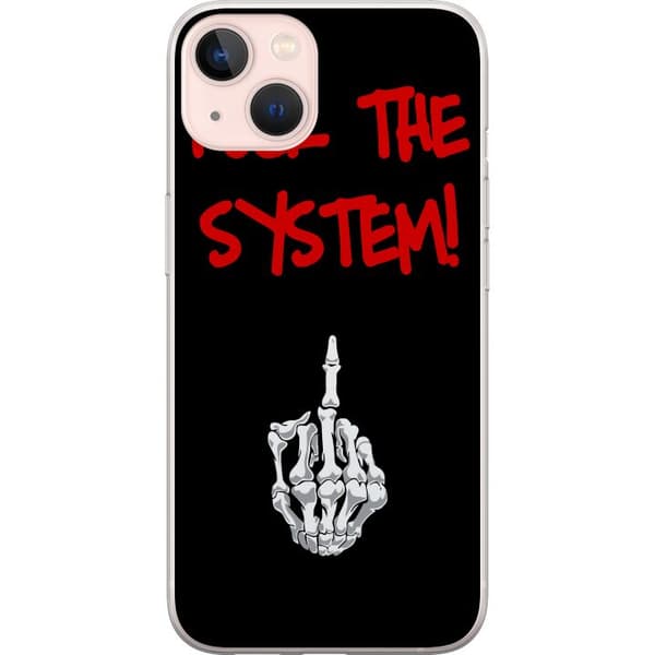 Kompatibel Mobilcover til Apple iPhone 13 Fuck System