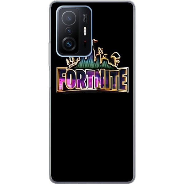 Xiaomi 11T Pro Gjennomsiktig deksel Fortnite