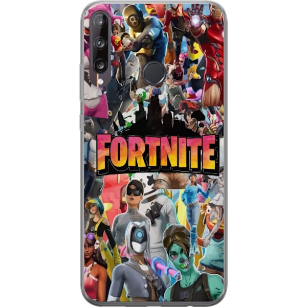 Huawei P40 lite E Gennemsigtig cover Fortnite