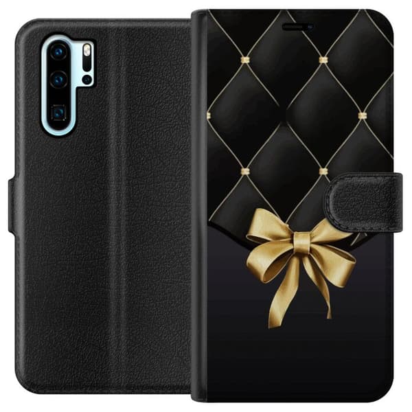 Kompatibelt Lommeboketui til Huawei P30 Pro Luksuriøs rosett