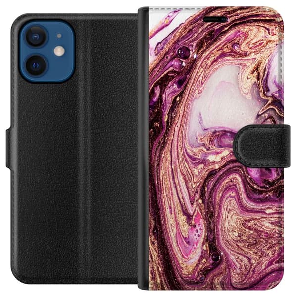 Kompatibelt Plånboksfodral till Apple iPhone 12 Mönster