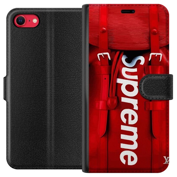 Apple iPhone 16e Tegnebogsetui Backpack Supreme - LV