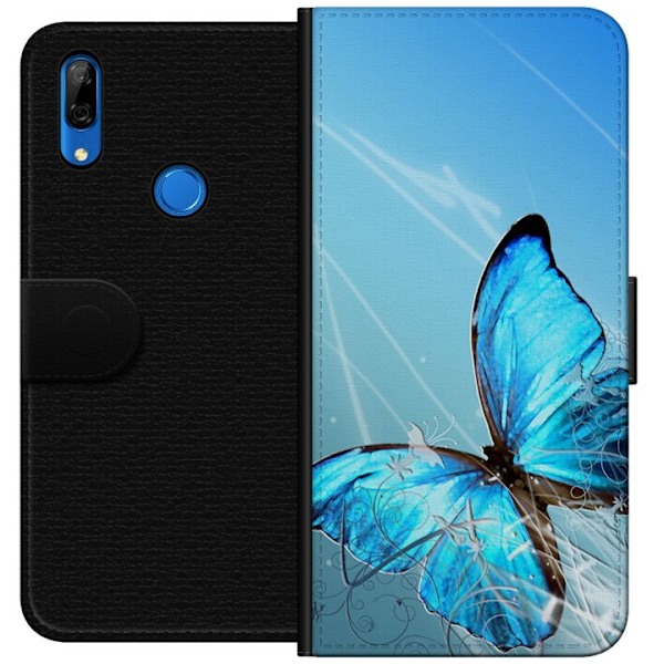 Huawei P Smart Z Tegnebogsetui Sommerfugl