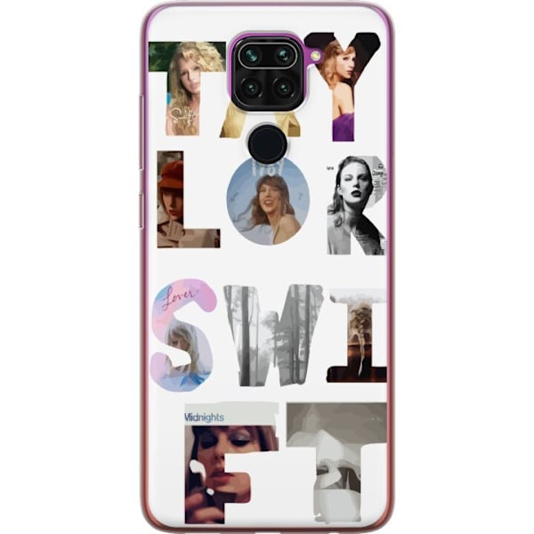 Xiaomi Redmi Note 9 Gennemsigtig cover Taylor Swift