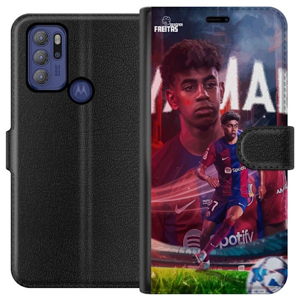 Motorola Moto G60S Lommeboketui Lamine Yamal