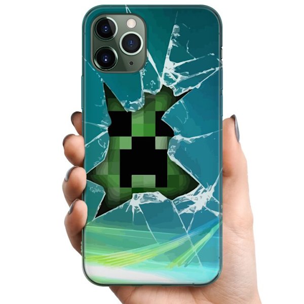 Apple iPhone 11 Pro TPU Mobilcover MineCraft