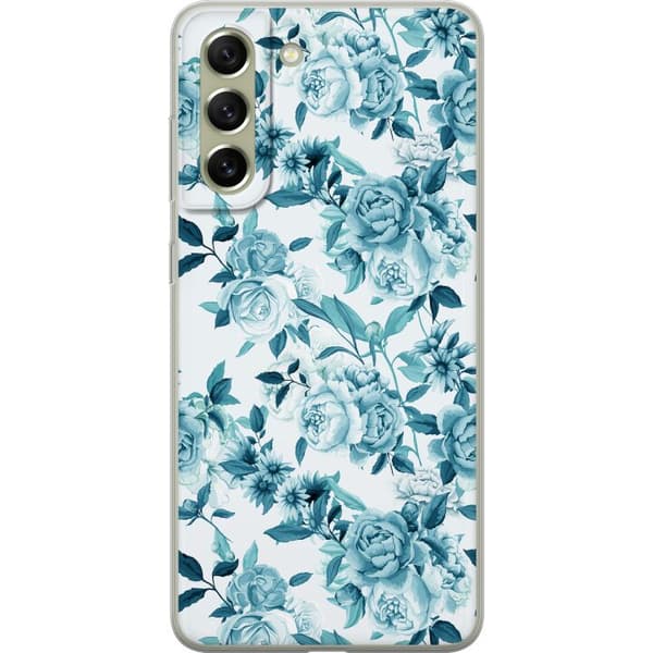 Kompatibelt Mobilskal till Samsung Galaxy S21 FE 5G Blommor