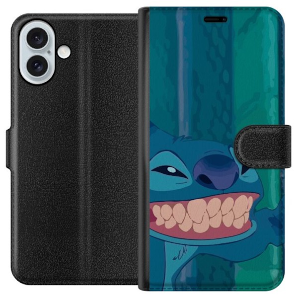 Apple iPhone 16 Plus Lommeboketui Glad Stitch