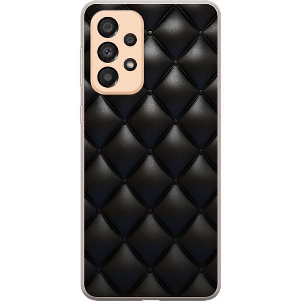 Kompatibel Mobilcover til Samsung Galaxy A33 5G Læder Sort