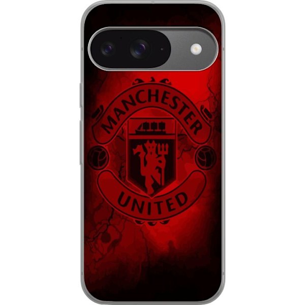 Google Pixel 9 Pro Gjennomsiktig deksel Manchester United